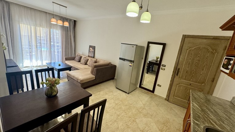   Apartmán s 1 ložnicí v El Kawther, Hurghada, Egypt 